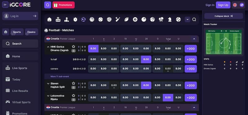 Odds Feed Provider
